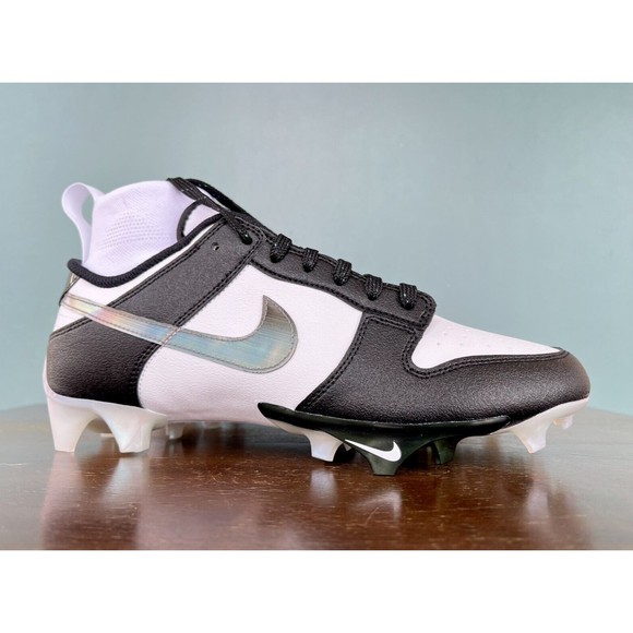 Nike Vapor Edge Dunk Football Cleats Black/White \